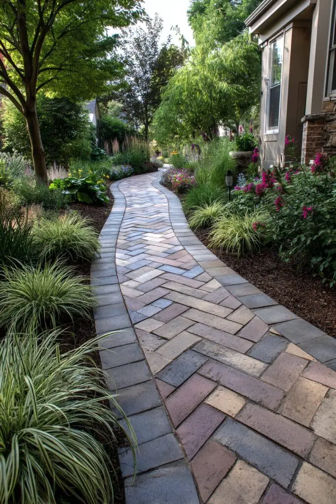 Paver Walkway Ideas for Star Quality Curb Appeal 6 Paver Walkway Ideas for Star Quality Curb Appeal