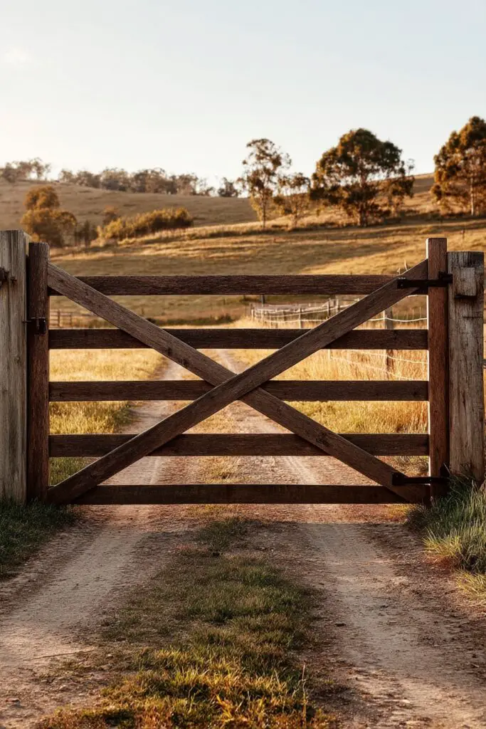 Rural Farm Gates: Design Ideas for Your Property 2 Rural Farm Gates: Design Ideas for Your Property