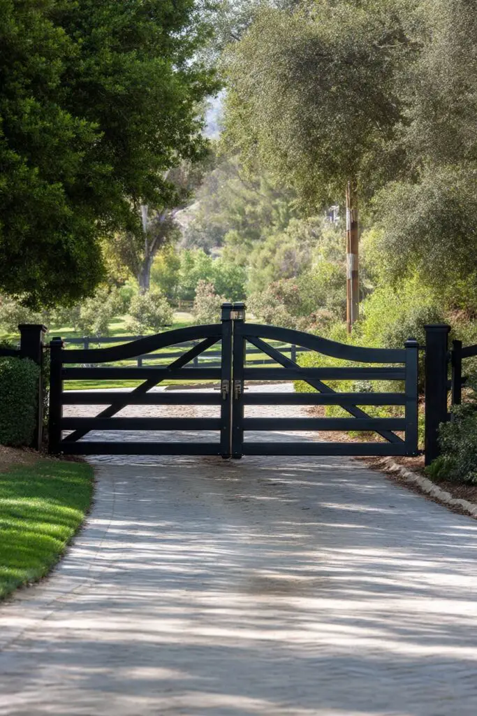 Rural Farm Gates: Design Ideas for Your Property 6 Rural Farm Gates: Design Ideas for Your Property