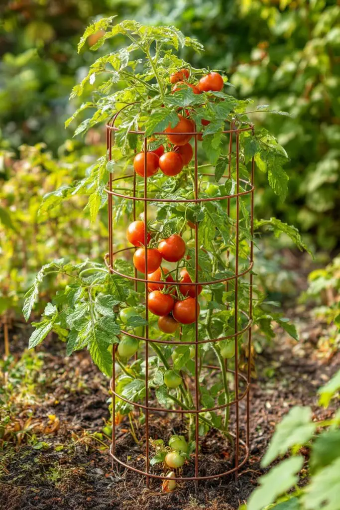 7 Tomato Support Ideas for a Bigger Garden Harvest 3 7 Tomato Support Ideas for a Bigger Garden Harvest