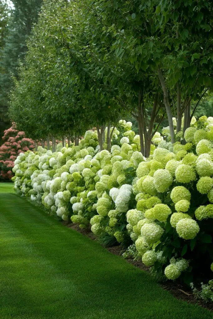 Limelight Hydrangea Landscaping: 5 Creative Ideas 4 Limelight Hydrangea Landscaping: 5 Creative Ideas