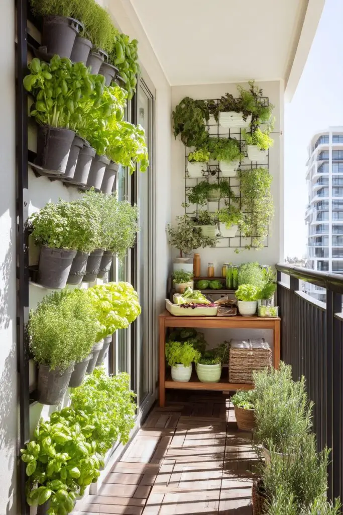 Balcony Garden Layout Ideas for Small Apartments 2 Balcony Garden Layout Ideas for Small Apartments