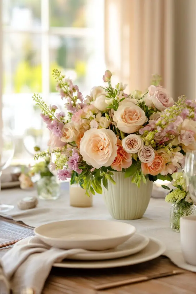 Spring Floral Arrangements for a Beautiful Table 2 Spring Floral Arrangements for a Beautiful Table
