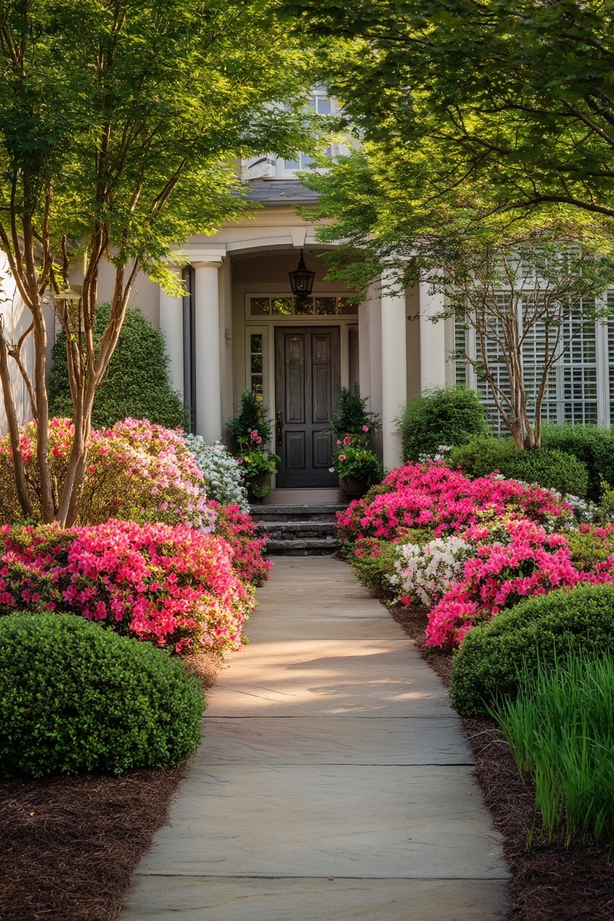 Azaleas Landscaping Ideas for Year-Round Beauty
