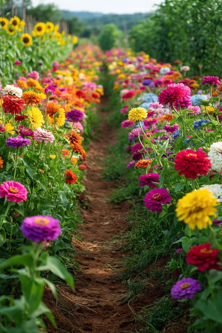 Creative Cut Flower Garden Layout Ideas