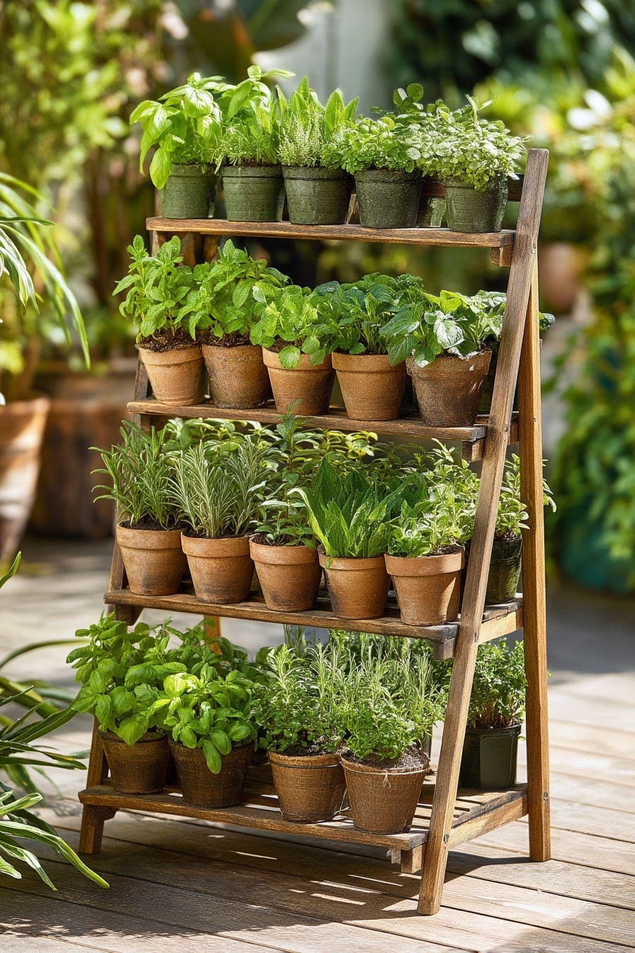 7 Creative Vertical Herb Garden Ideas