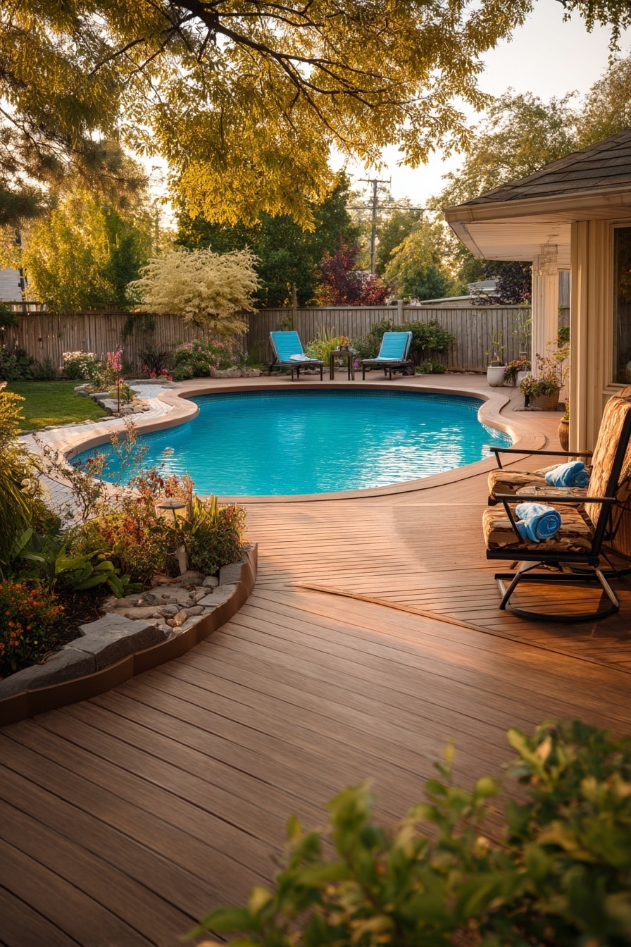 Above Ground Pool Deck Ideas on a Budget (DIY Guide)