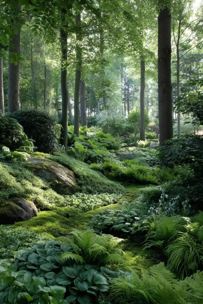 Woodland Garden Ideas for a Natural Backyard 2 Woodland Garden Ideas for a Natural Backyard