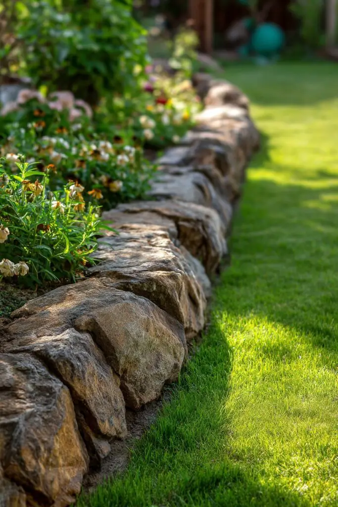 Lawn Edging Ideas for a Neat Backyard 2 Lawn Edging Ideas for a Neat Backyard