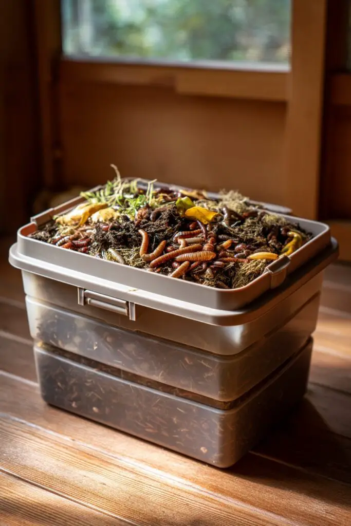 DIY Worm Compost Bin: 5 Easy Vermicomposting Ideas 2 DIY Worm Compost Bin: 5 Easy Vermicomposting Ideas