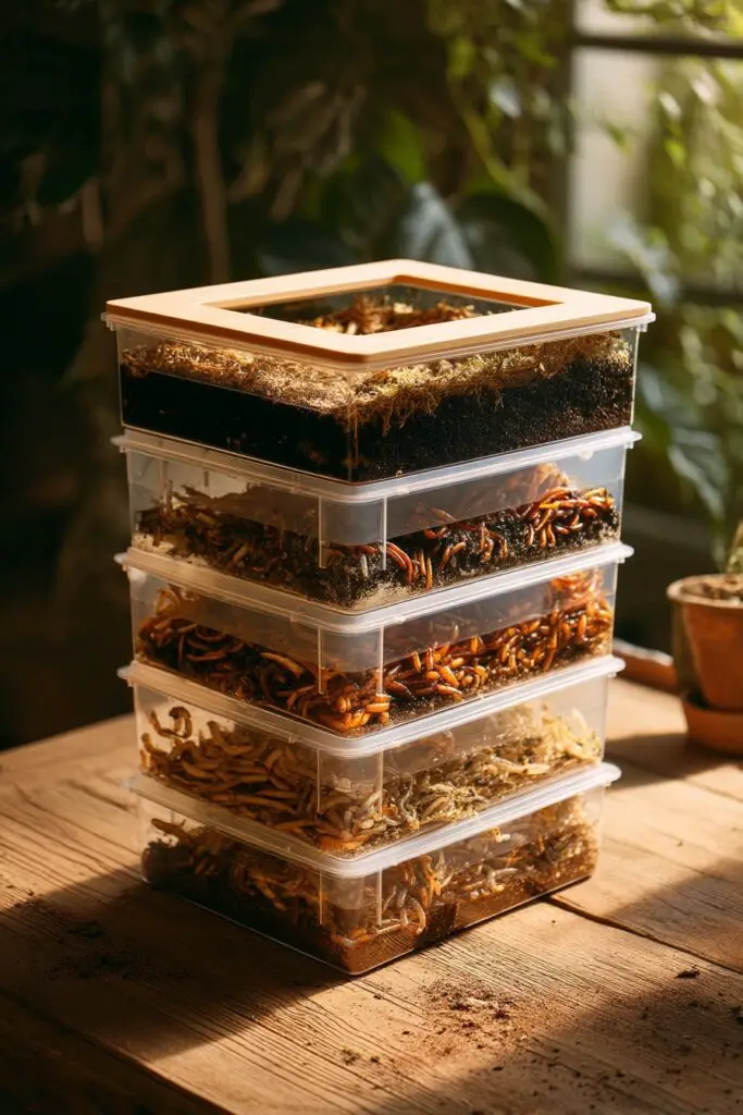 DIY Worm Compost Bin: 5 Easy Vermicomposting Ideas 3 DIY Worm Compost Bin: 5 Easy Vermicomposting Ideas