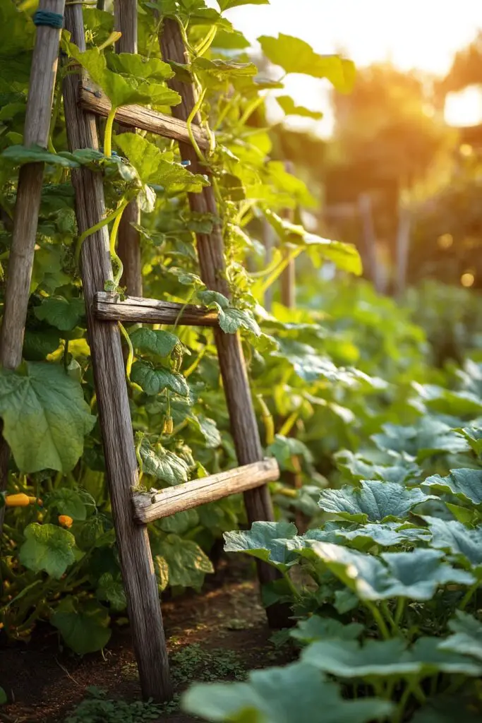 7 Zucchini Trellis Ideas for Small Gardens 5 7 Zucchini Trellis Ideas for Small Gardens