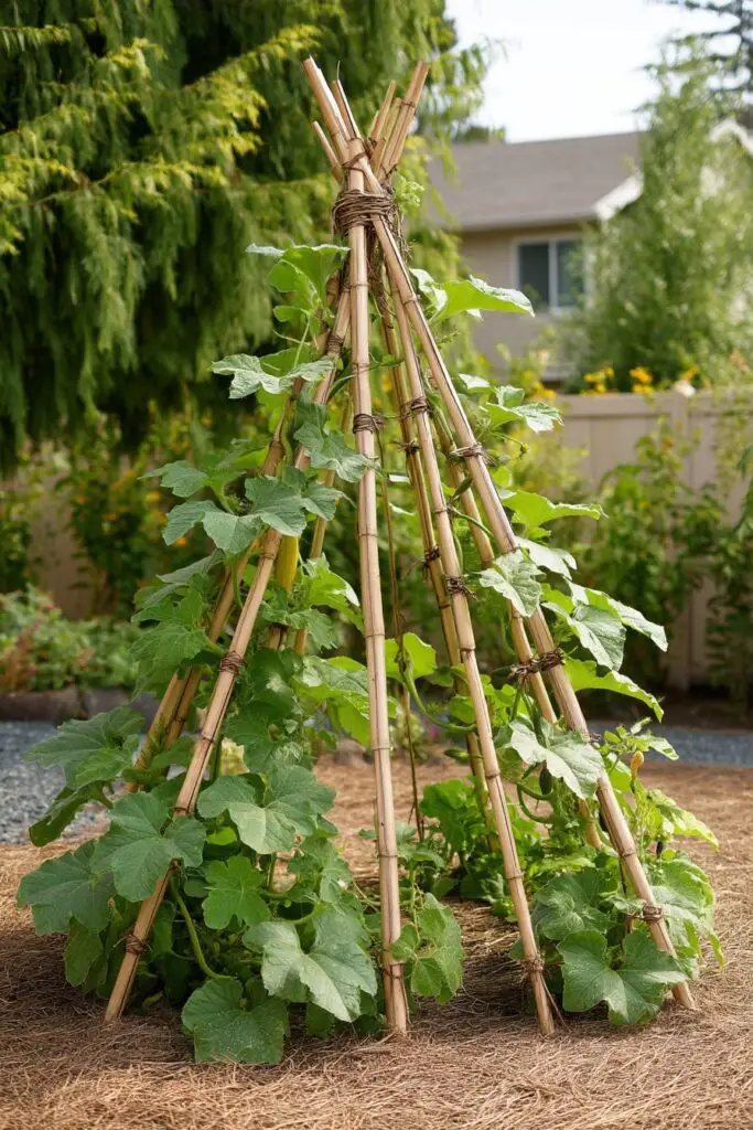 7 Zucchini Trellis Ideas for Small Gardens 6 7 Zucchini Trellis Ideas for Small Gardens