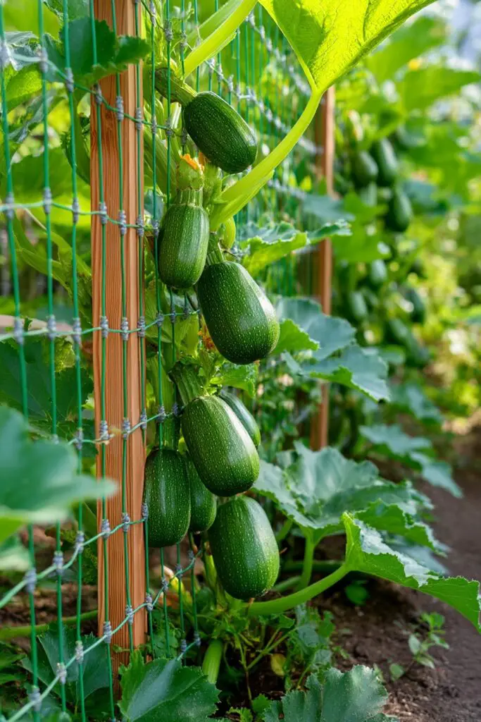 7 Zucchini Trellis Ideas for Small Gardens 7 7 Zucchini Trellis Ideas for Small Gardens
