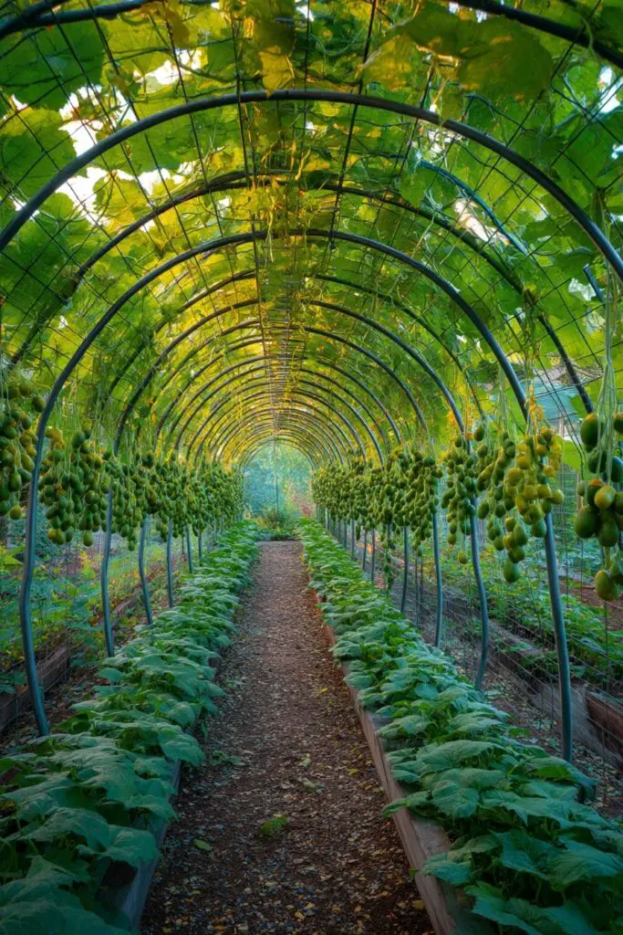 Best Cucumber Trellis Ideas + Easy DIY Designs 8 Best Cucumber Trellis Ideas + Easy DIY Designs